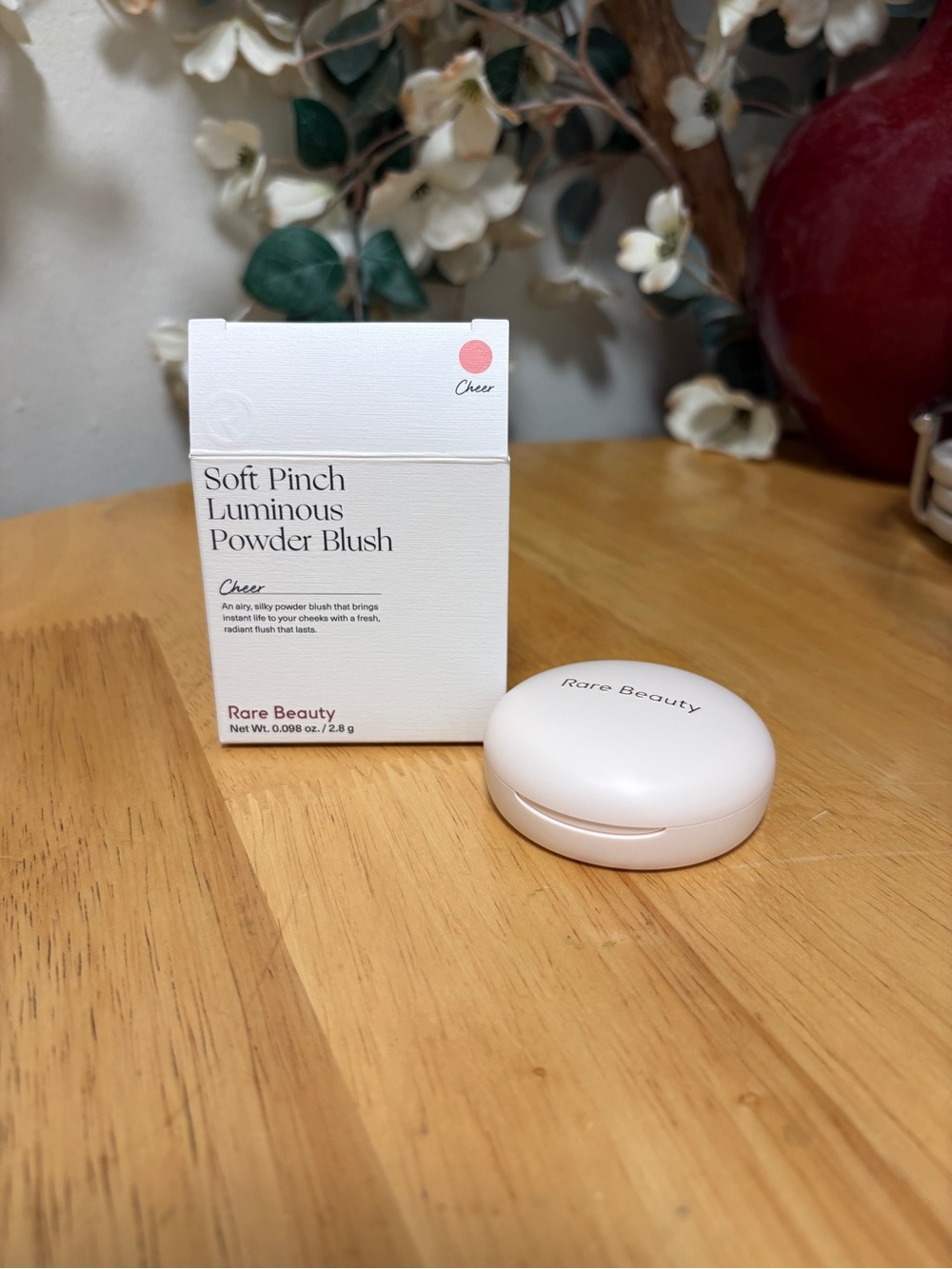 Rare Beauty Soft Pinch Luminous Powder Blush in CHEER, Full Sz, AUTHENTIC, New